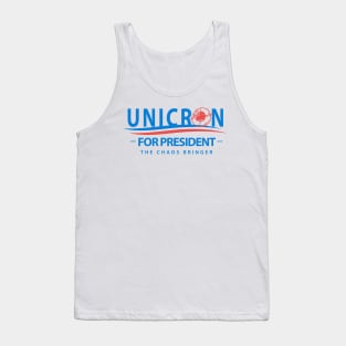 Unicron For President - The Caos Bringer Tank Top